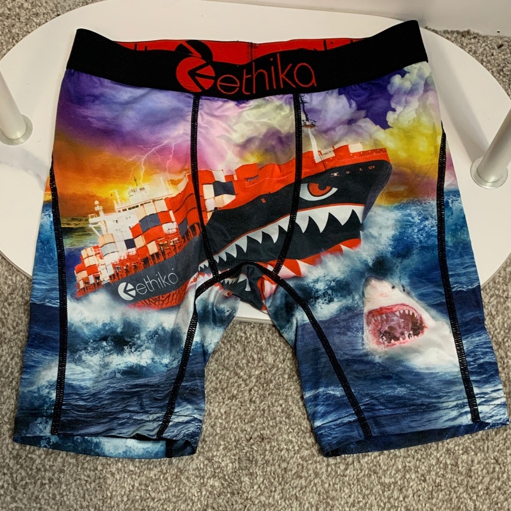 Ethika Ocean Predator Boxer Briefs - Multicolor